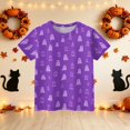 thumbnail image 6 of HAJWOH Halloween Shirts for Toddler Kids Girls 3/4 Sleeve Funny Graphic T-Shirt Casual Crewneck Tunic Tops Halloween Clothing, 6 of 7