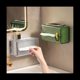 thumbnail image 5 of 3 Piezas Conveniente DecoracióN de BañO Adhesivo Montado en la Pared Servilletero Organizador Soporte de Papel Toalla de Papel Caja de PañUelos, 5 of 5