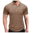 thumbnail image 1 of RKSTN Chemises pour Hommes Manches Courtes Mode Décontractée Manches Courtes Boutons Hauts Patchwork Chandails Blouse Chemises Hawaïennes pour Hommes, 1 of 6