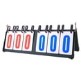 thumbnail image 4 of Tableau de Score avec Chiffres, Tableau de Score de Tennis, Jeux de Score Flip, Tableau de Score Flip pour Compétition de Basketball Baseball six Tableau de Score, 4 of 10
