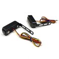thumbnail image 3 of 1 Pair Motorcycle Indicator Lights LED Flowing Turn Signal Indicators Running DRL Light Dynamic Amb, 3 of 5