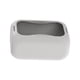 thumbnail image 5 of Caja de pañuelos de silicona, porta servilletas de papel, estuche de pañuelos decorativo portátil Blanco, 5 of 9