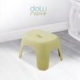 thumbnail image 4 of Dolu Nuve Kids Non-Slip Step Stool Plastic Toddler Helper for Bathroom, Eco Green, 4 of 8