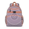 thumbnail image 1 of Energy Emotional Mandala Pattern School Backpack Lightweight Adjustable Straps Chest Buckle Spacious Durable Bookbag For Elementary Student, 1 of 6