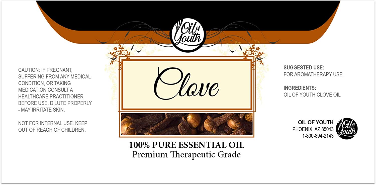 Oil of Youth Clove Essential Oil, 16 fl oz