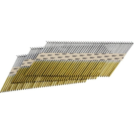 

Senco ProHead 34 Degree Paper Tape Bright Clipped Head Framing Stick Nail 3 In. x .120 In. (2500 Ct.)