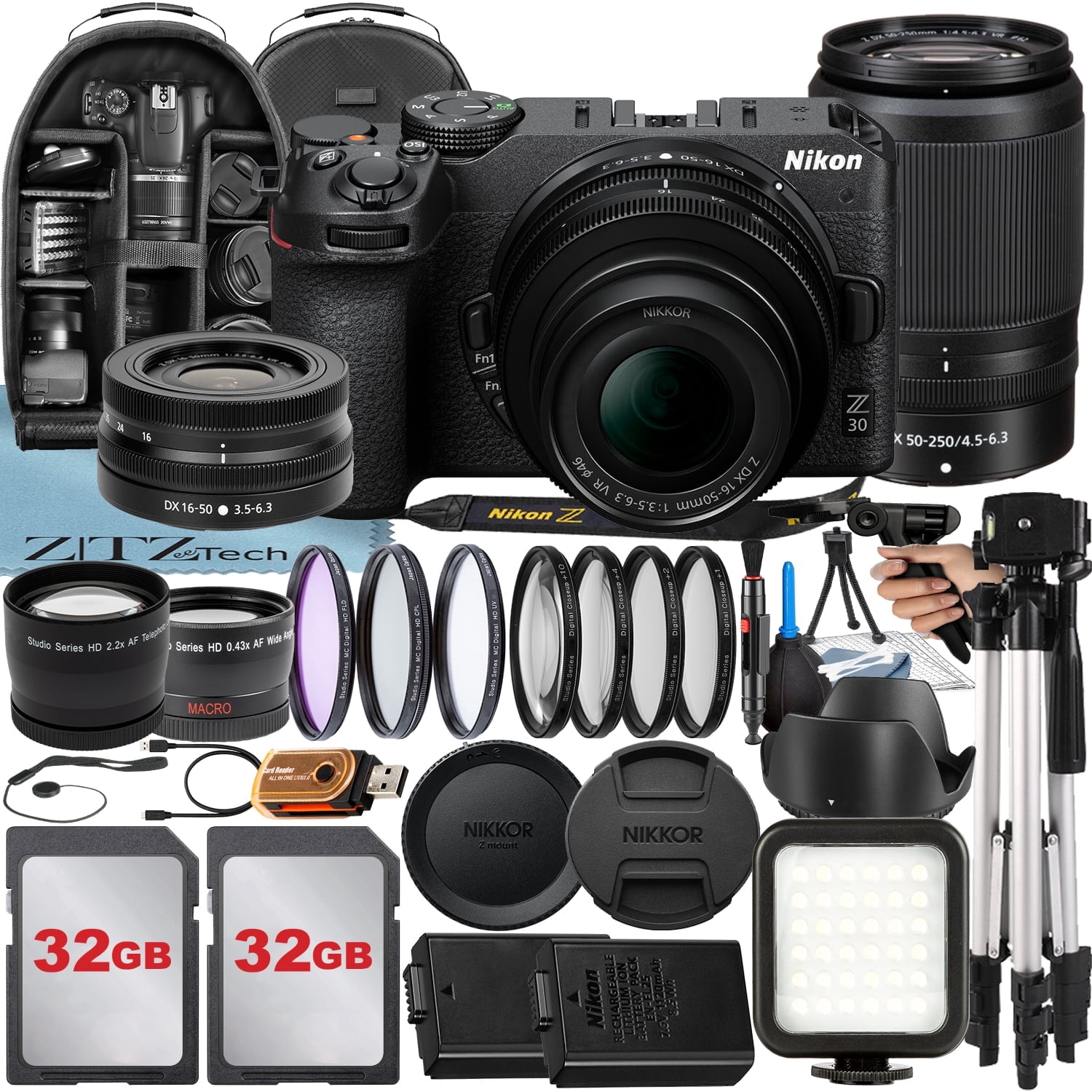 Nikon Z50 II Mirrorless Camera with NIKKOR Z DX 16-50mm VR Lens +
