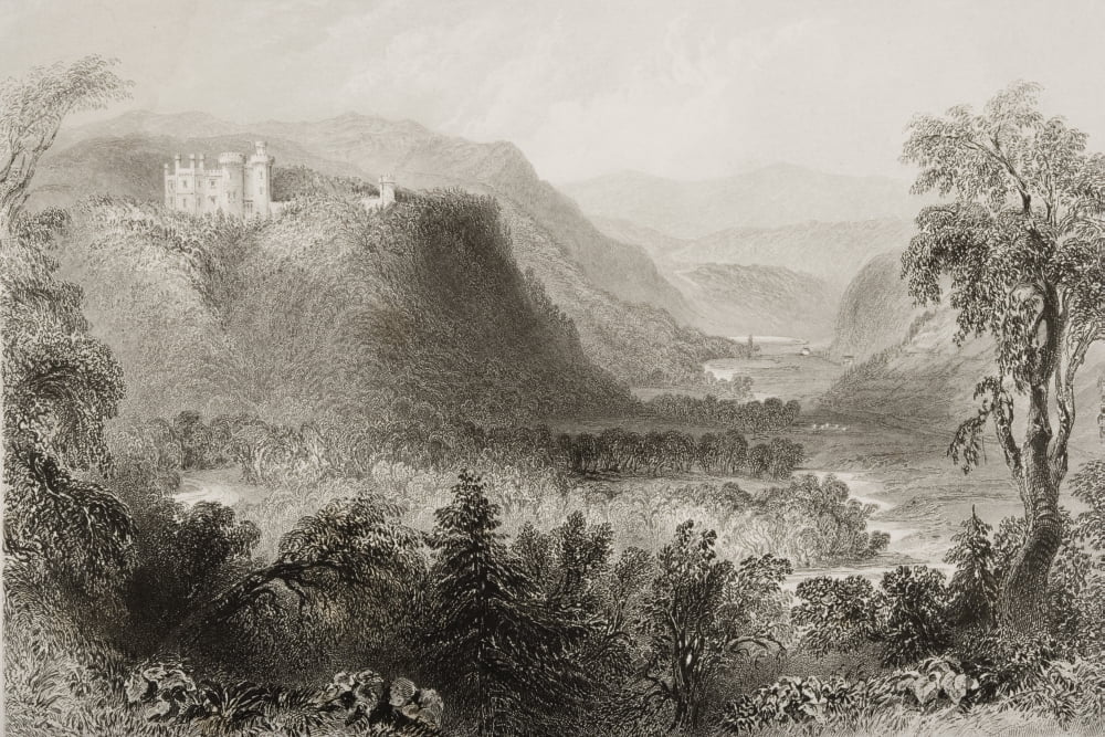 Castle Howard Vale Of Ovoca Ireland Drawn By WHBartlett Engraved By S Bradshaw From The Scenery And Antiquities Of Ireland By NPWillis And JStirling CoyneIllustrated From Drawings By WHBartlett Publis