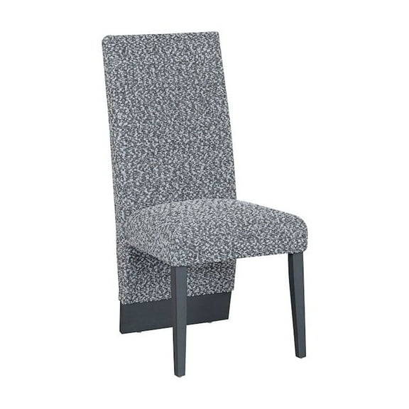 Global Furniture USA D12 Upholstered Plush White Velvet Dining Chair