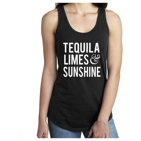 Tequila Limes & Sunshine Racerback Tank