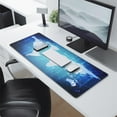 thumbnail image 2 of Elevate Your Game: Extended XL Gaming Mouse Pad with Soft Silk Fluid Fabric, Non-Slip Rubber Base. Ideal for Office & Gamers (31.5x11.8 Inch), 2 of 7