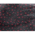 thumbnail image 4 of oneOone Georgette Viscose Fabric Dot & Flower Floral Print Fabric BTY 42 Inch Wide, 4 of 4