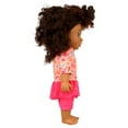 thumbnail image 4 of Positively Perfect, 14.5 inch Soft Body Toddler, Multi-Cultural and Ethnic Dolls, Ashanti, 4 of 8