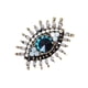 thumbnail image 4 of Broche de ojo de Yuyangstore accesorio de joyería decoración de disfraz ligero de lujo Negro, 4 of 8