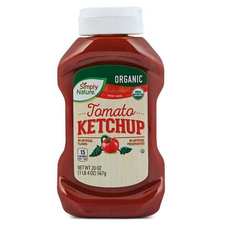 2PK - Simply Nature Organic Ketchup, 20 oz