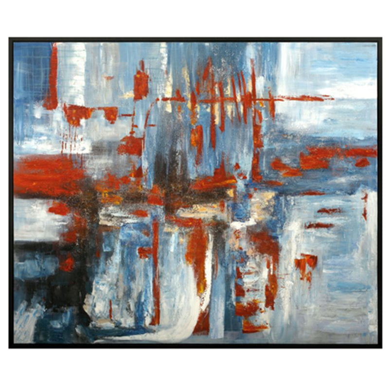 Yosemite Home Decor Ashleigh Fleenor January MultiColor Fabric Canvas