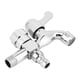 thumbnail image 4 of Grifo de agua BuyWeekMX Doble de Aleación de zinc G1/2 pulgadas, 4 of 9