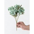 thumbnail image 3 of 1PC Artificial Hydrangea Flowers Bouquet Birthday Party Decoration Wedding Flower Basket, Bride Holding Flowers, Home Decoration, Dining Room, Bedroom, 3 of 4