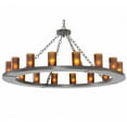 thumbnail image 3 of Meyda Tiffany 112326 48" W Loxley 16 Light Chandelier - Bronze, 3 of 5