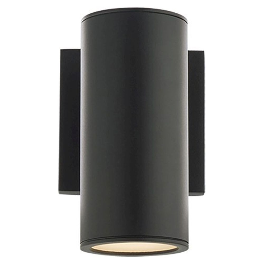 WAC Lighting Cylinder 1-Light LED 3000K Up & Down Aluminum Wall Light in Bronze - image 4 of 10
