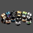 thumbnail image 2 of Pendiente de acero inoxidable con rosca para oreja, binaural, fino y popular, para piercing corporal, 2 of 5