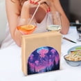 thumbnail image 3 of Yayeee Napkin Holder for Table Kitchen Paper Tissue Organization, Neon Jellyfish, 3 of 8