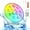 1 Pack, variant on Pool Lights, Upgraded Rechargeable Submersible LED Lights with Remote Waterproof 16 Colors Hot Tub Underwater Light for Inground Pool, Pond, Aquarium, Bath, Party, Vase