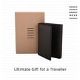 thumbnail image 2 of MAISON DE NOAH Mens Soft Grain Leather Trifold Wallet with RFID Blocking and Multicard Pockets & ID Window - Black, 2 of 7