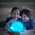 thumbnail image 4 of Snail Night Light LED Table Lamp Cute Snail Desk Light USB Powered Touch Control Dimmable Warm White Light & Colorful Light for Children's Bedroom Decor Nursery, 4 of 5