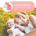 thumbnail image 4 of 3pcs Body Powder Cases Powder Puff and Container Bear Shaped Powder Box Powder Puff Box, 4 of 8