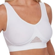 Ladies Hollow Mesh Breathable Sports Bra Shockproof Yoga Underwear