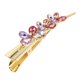 thumbnail image 1 of Pinza de pelo de cocodrilo de metal con brillantes diamantes de imitación, pinza de mariposa, pasador largo, accesorios para mujeres y niñas, tocados, herramienta de peinado, multiusos, 1 of 7