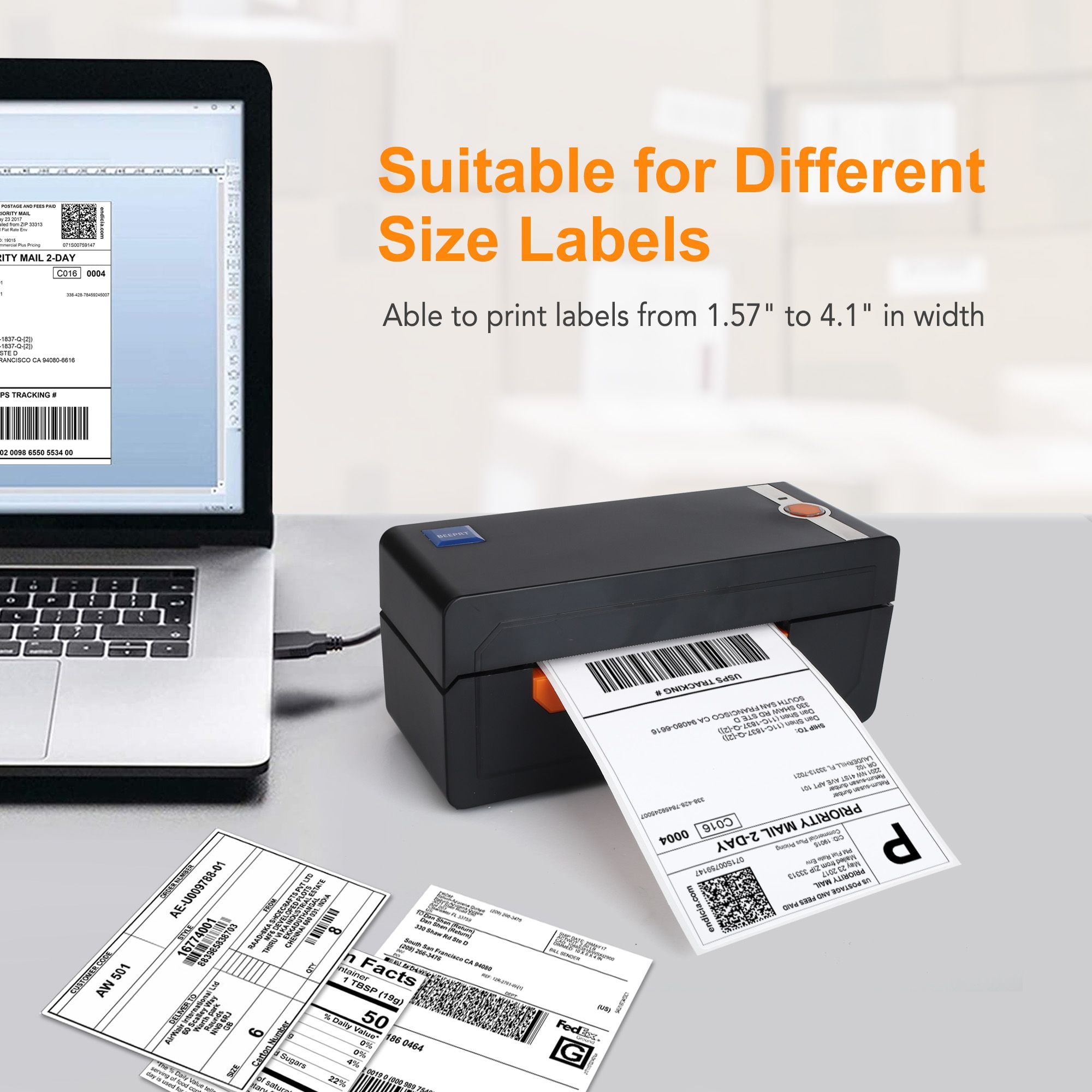 4x6 label printer walmart