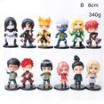 thumbnail image 1 of Figuras de acción de Naruto Shippuden, juguetes de PVC, Hinata, Sasuke, Itachi, Kakashi, Gaara, Jiraiya, Sakura, versión Q, regalo para niños, 12 unidades por juego Fivean Figuras de anime, 1 of 2