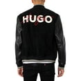 thumbnail image 3 of HUGO Laars Varsity-Style Bomber Jackets, Black, 3 of 9