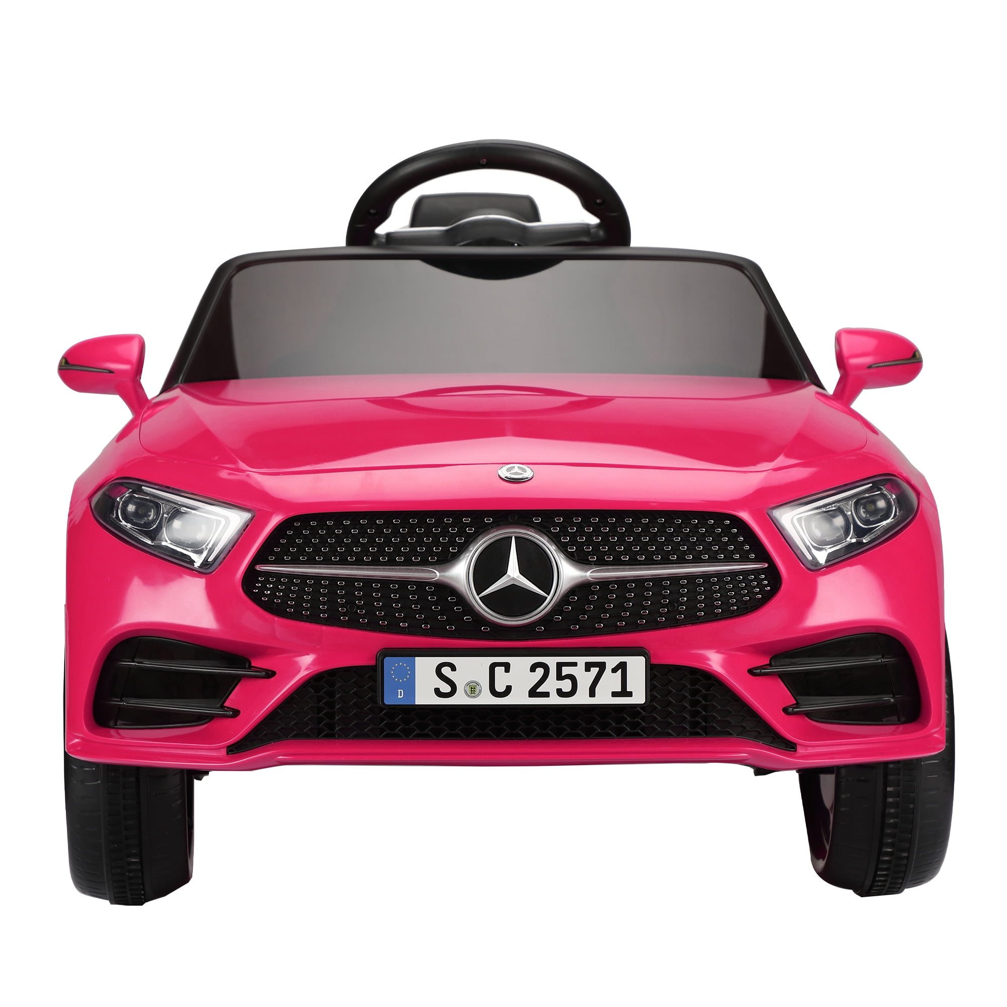 Kepooman Kids Ride on Toy Car with 2.4G Remote Control, USB Socket and Auk Hole, Safe and Reliable, Pink Kepooman Kids Ride on Toy Car with 2.4G Remote Control, USB Socket and Auk Hole, Safe and Reliable, Pink