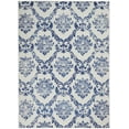 thumbnail image 3 of Nourison Whimsicle Botanical Farmhouse Ivory Navy 5' x 7' Area Rug, (5' x 7'), 3 of 9