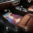 thumbnail image 6 of Fuzoiu Heart Sky Bird Couple Print Carpet Floor Mats for Car,Car Foot Mat Set,Universal Fit 4 Piece Mat Pad Set,Fits Most Cars Trucks Vans Sedans SUV Auto Carpet Mat Se, 6 of 7