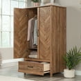 thumbnail image 3 of Sauder Cannery Bridge Wardrobe/Armoire Cabinet with Drawer, Sindoori Mango Finish, 3 of 14