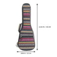 thumbnail image 2 of Shisuyan Practical Ukulele Cotton Shoulder Bag Outdoor Ukulele Performance Storage Bag, 2 of 9