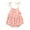Pink, variant on Odeerbi Baby Bodysuit Layette for Toddler Summer Girls Flowers Straps Sleeveless Jumpsuit 2025 Casual Clothes Pink