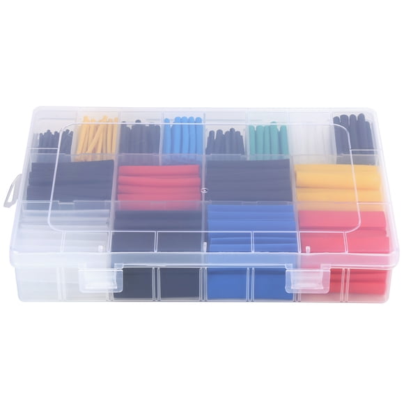 Color Heat Shrink Tube Set, 580Pcs Heat Shrink Tube Nylon Insulation Sleeves Wire Shrink Wrap Tubing Durable For Industrial Supplies