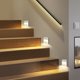 thumbnail image 2 of Sensor de movimiento inalámbrico LED Lane Ladder Lamp Step Stair Automatic Night Light JAMW Sencillez, 2 of 5