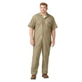 thumbnail image 6 of Dickies Mens and Big Mens Short Sleeve Deluxe Poplin Coveralls, 6 of 7