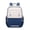 Blue, variant on Ergonomic Backpack, Large Capacity Breathable Nylon Daypack with Back Support for Daily Use