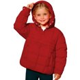 thumbnail image 2 of Abrigo de invierno para niños de 4 a 14 años, chaquetas acolchadas para actividades al aire libre, blusa para niña, 2 of 9