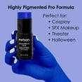 thumbnail image 3 of Crema de maquillaje Blend Stick Mehron Face Paint 21 g Blue Halloween, 3 of 8