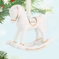 thumbnail image 5 of Hallmark Keepsake 2026 Baby's First Christmas Rocking Horse Porcelain Ornament, 5 of 5