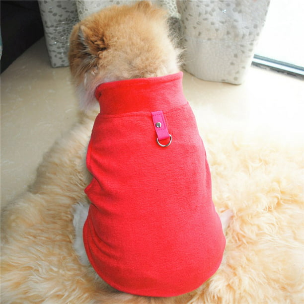Sweetsmile Pet Dog Polar Fleece Clothes Pet Vest For Small Dogs Puppy Winter Warm Coat Apparel ...