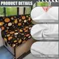 Aplkyhs Pumpkin Pattern RV Dinette Cushion Covers Stretchable Sofa ...